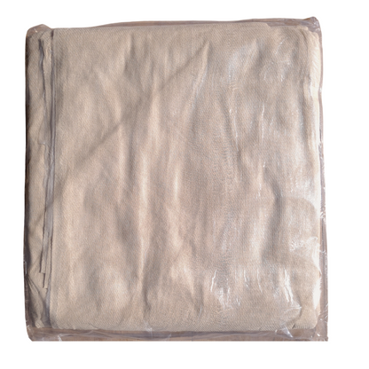 Birth pool mat with fabric top