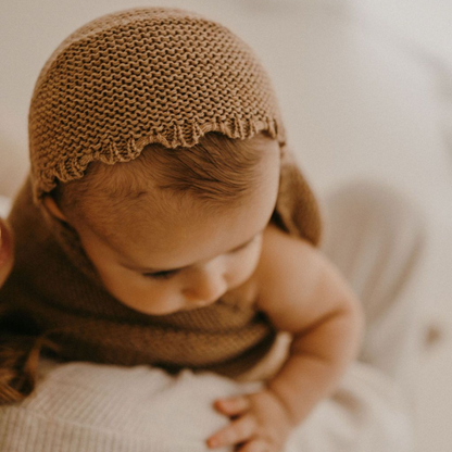 Cocoon wrap in soft merino wool