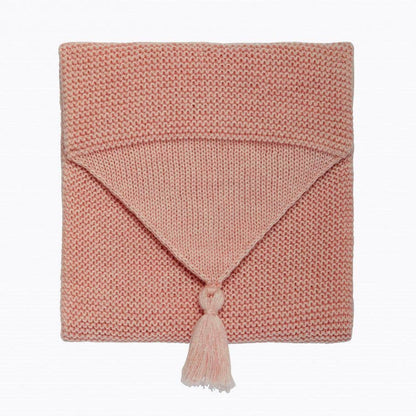 Cocoon wrap in soft merino wool