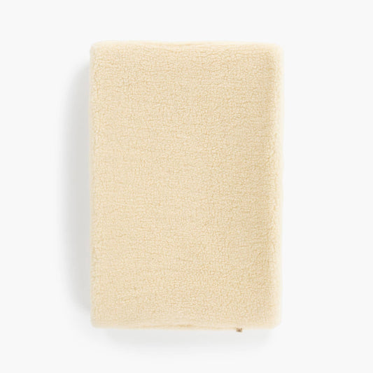 Cover for baby cot in 100% brushed merino wool 60x120 cm