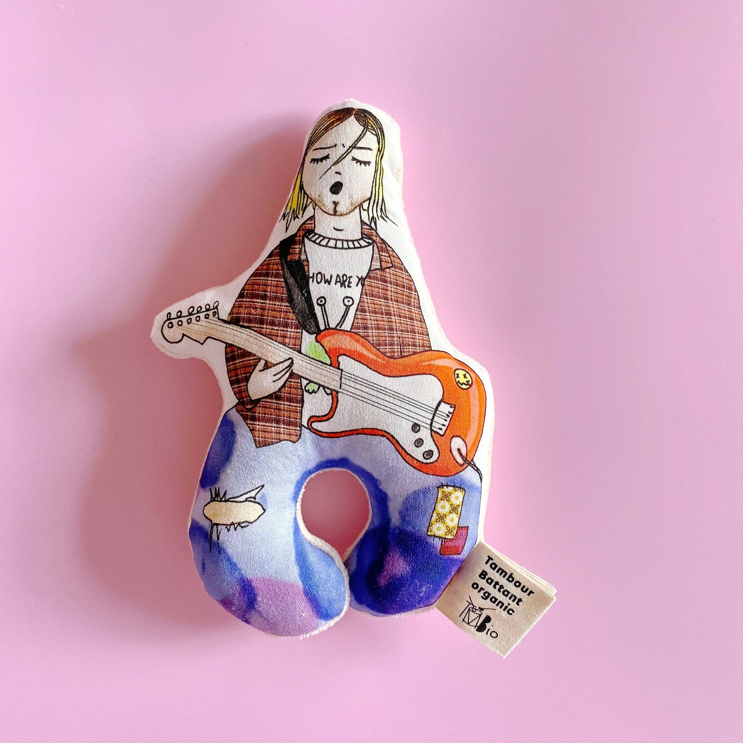 Mr. Grunge – organic rattle