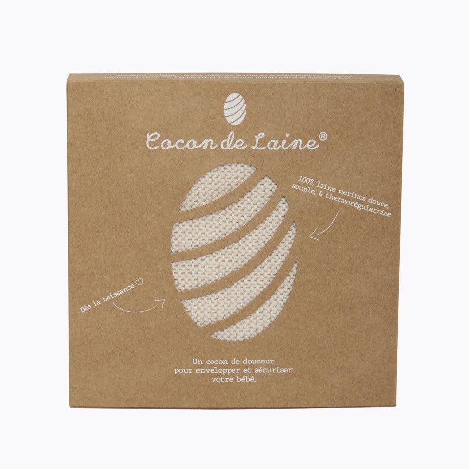 Cocoon wrap in soft merino wool