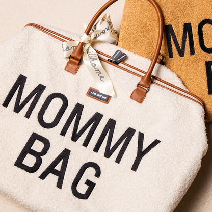 Mommy Bag® large diaper bag - Teddy - Ecru