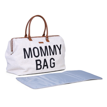 Mommy Bag® large diaper bag - Teddy - Ecru