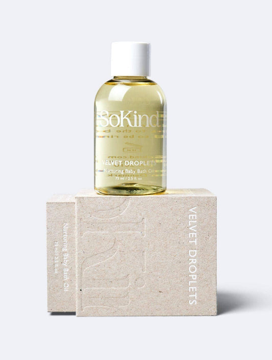 Velvet Droplets - Soothing bath oil for baby