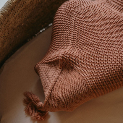 Cocoon wrap in soft merino wool