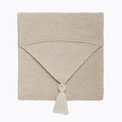 Cocoon wrap in soft merino wool