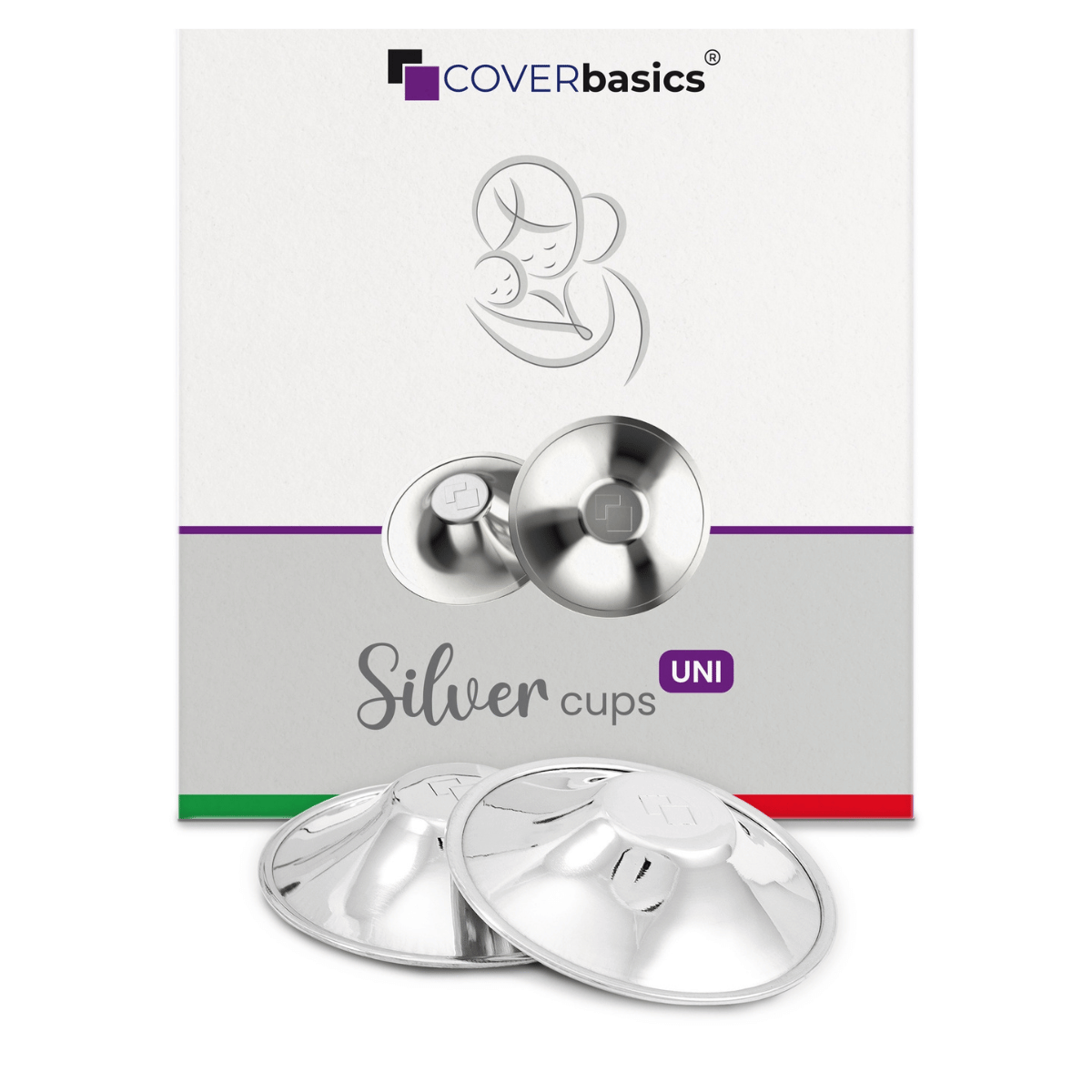 Antibacterial silver nipple shields