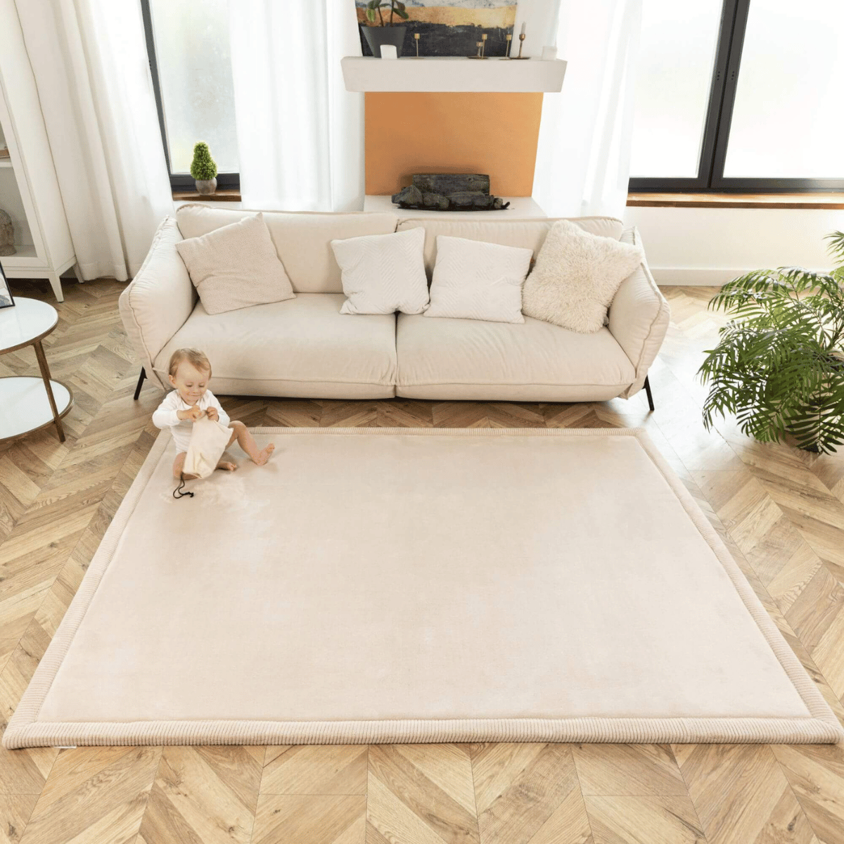 Play mat in memory foam 200x150 cm