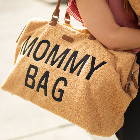 Mommy Bag® large diaper bag - Teddy - Beige
