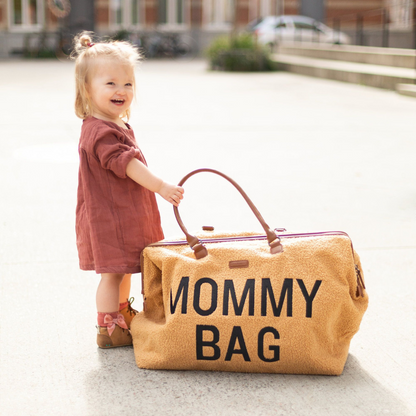 Mommy Bag® large diaper bag - Teddy - Beige