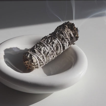 White sage ritual - incense bundle