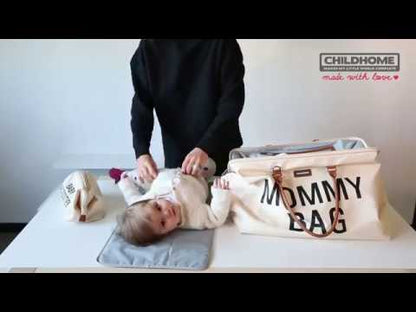 Mommy Bag® large diaper bag - Teddy - Beige
