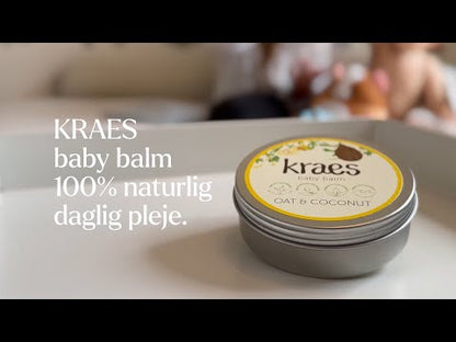 Baby balm rich cream with oats and coconut