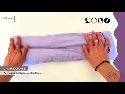 Heating pad with wheat kernels and lavender – with cover