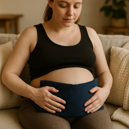 Heating pad with wheat kernels and lavender – with cover